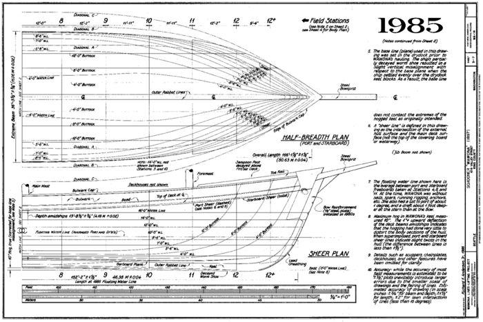 Shipsâ€™ Plans from the Historic American Engineering Record