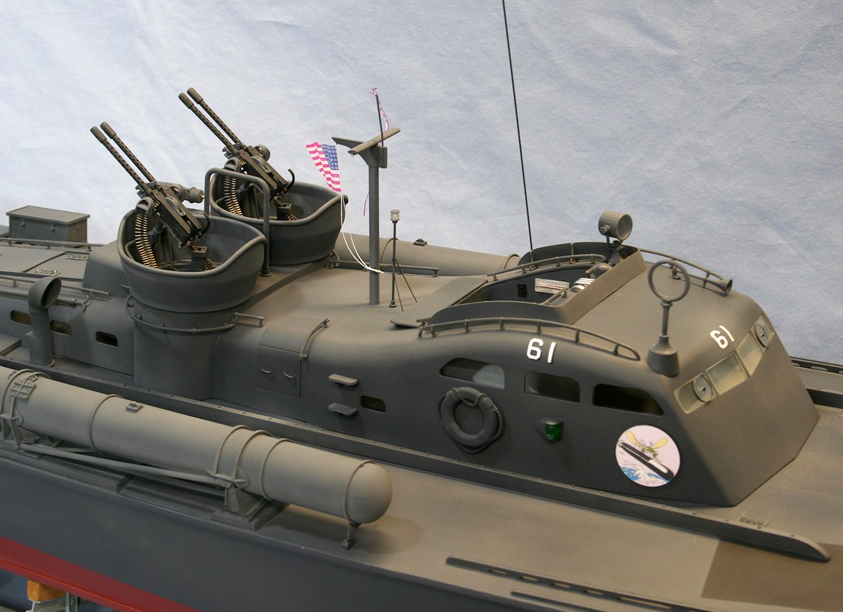 PT-61: Elco 77 Footer with 3D Printing Matthews Model Marine